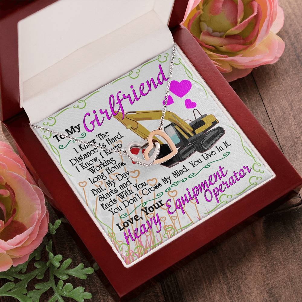 Heo'S Girlfriend - Interlocking Heart Necklace Interlocking Hearts Necklace