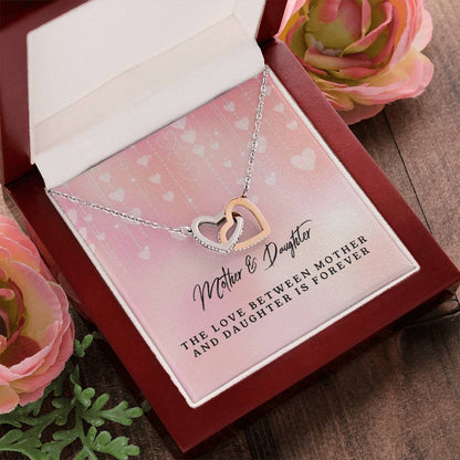 Mother & Daughter - Interlocking Heart Necklace Interlocking Hearts Necklace