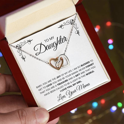 Joy Of My Life Interlocking Hearts Necklace