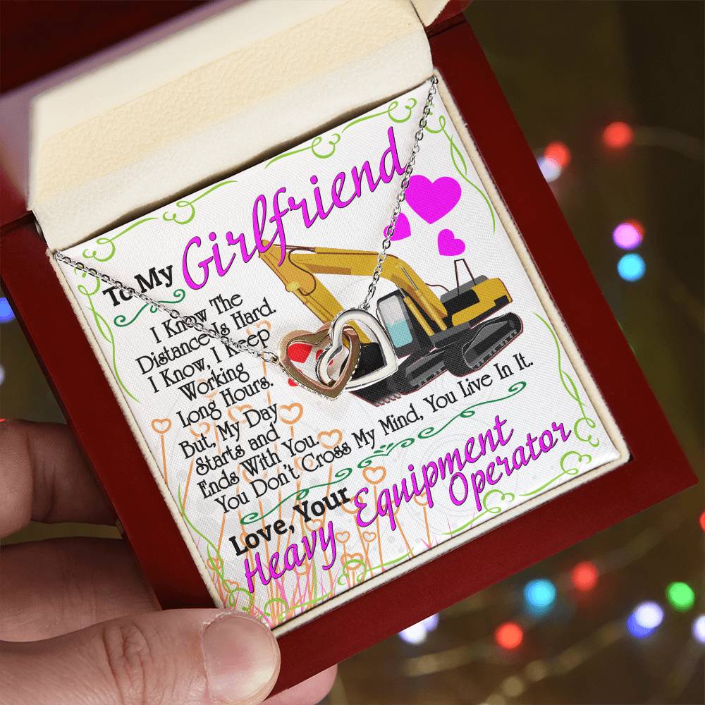 Heo'S Girlfriend - Interlocking Heart Necklace Interlocking Hearts Necklace