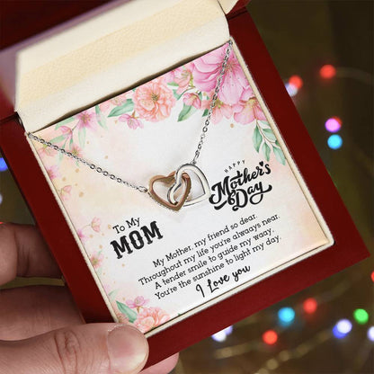 Mother’S Day Interlocking Hearts Necklace