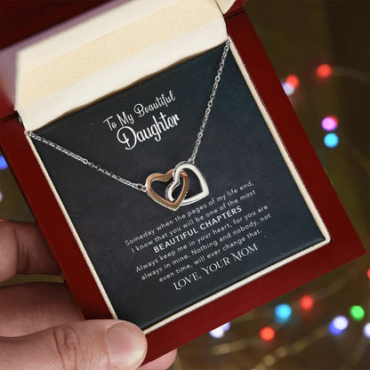 Collection Daughter - Always In My Heart Interlocking Hearts Necklace