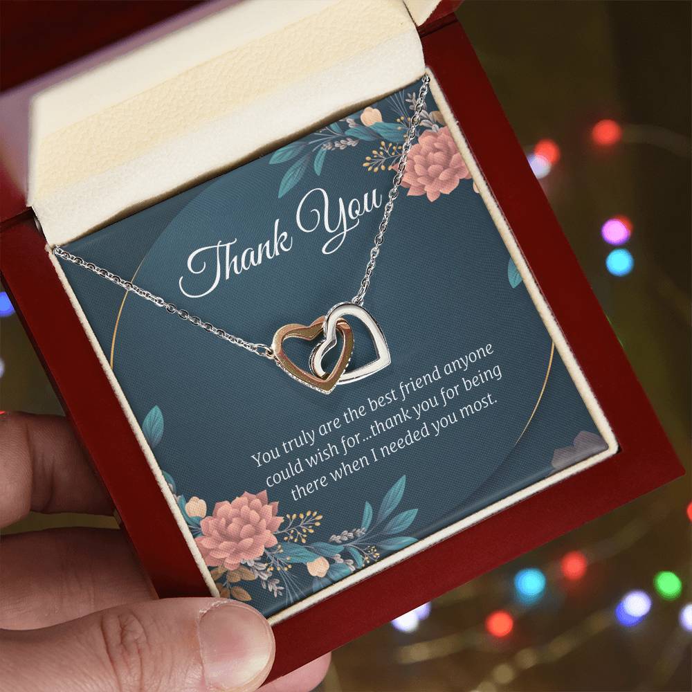 Thank You - Interlocking Hearts Interlocking Hearts Necklace