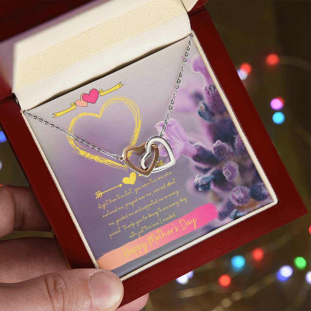 Never Ending Love Interlocking Hearts Necklace