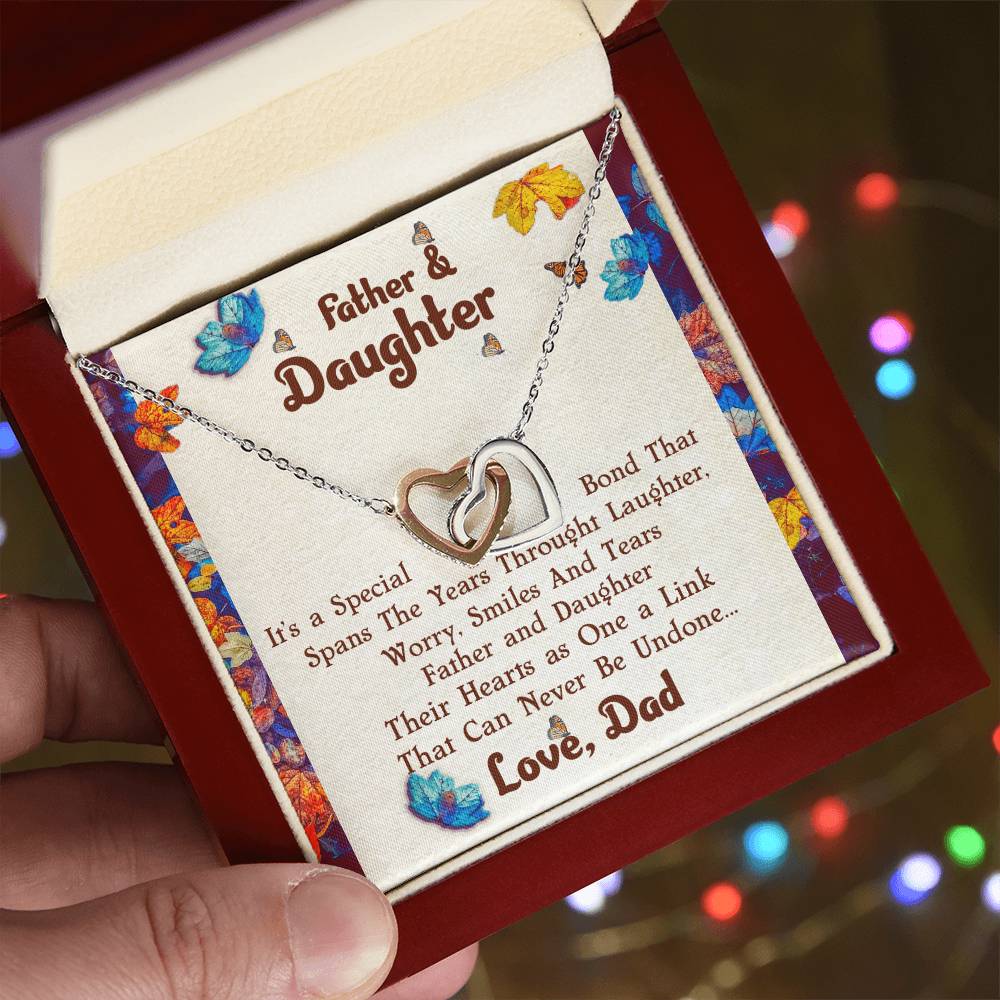 Interlocking Heart Necklace For Daughter Interlocking Hearts Necklace
