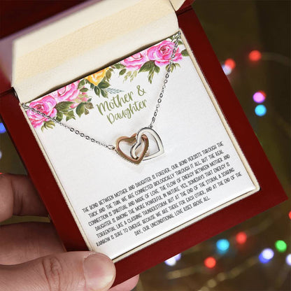 Mother Daughter Gift Necklace Mother'S Day Gift Gifts For Mom Mom Necklace Interlocking Hearts Necklace