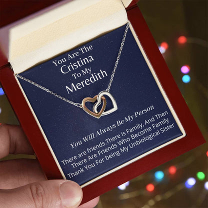 To My Person Nurse Week Special Interlocking Hearts Necklace