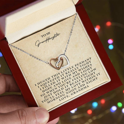 Give Her The Gift She Will Always Remember?? - Interlocking Necklace Interlocking Hearts Necklace