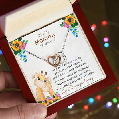 Love From Tummy Interlocking Hearts Necklace