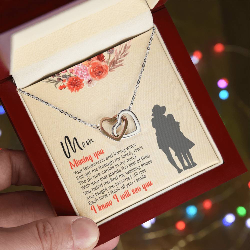 Meaningful Gifts For Mom From Daughter Unique Mother Daughter Gifts Mother Daughter Mothers Day Ideas Meaningful Mothers Day Gifts From Daughter Interlocking Hearts Necklace