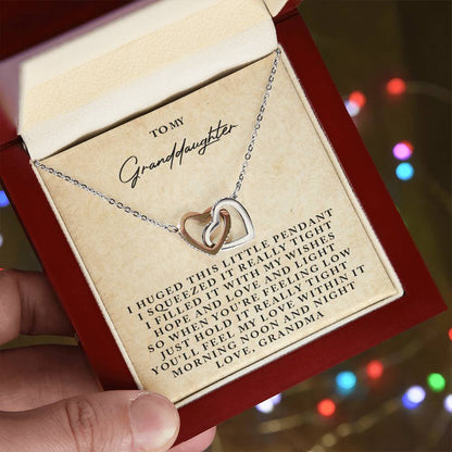 Give Her The Gift She Will Always Remember?? - Interlocking Necklace Interlocking Hearts Necklace