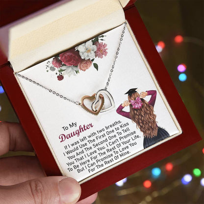 Graduation Gift For Daughter Graduation Day - Necklace Interlocking Hearts Necklace