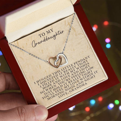 Give Her The Gift She Will Always Remember ?? Interlocking Hearts Necklace