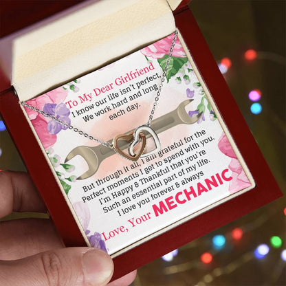 Mechanic'S Girlfriend - Interlocking Heart Necklace Interlocking Hearts Necklace