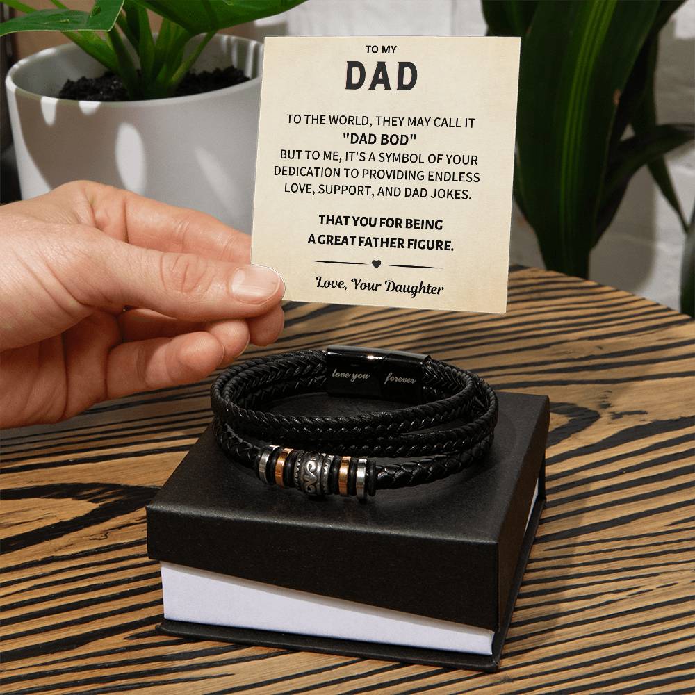 Great Father - Love You Forever Bracelet