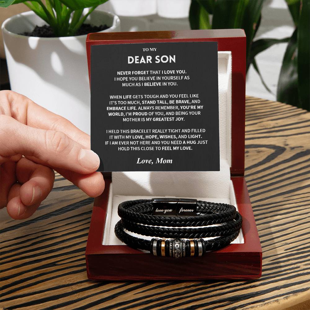 Son Gift-Bracelet - Love You Forever Bracelet