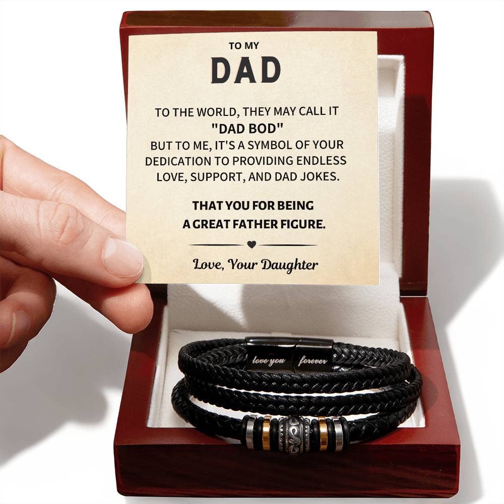 Great Father - Love You Forever Bracelet