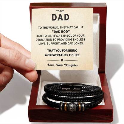 Great Father - Love You Forever Bracelet