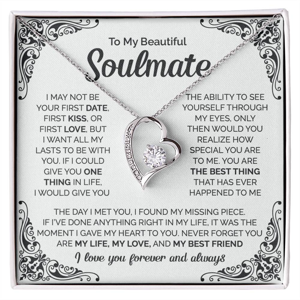 You Are My Life, My Love, And My Best Friend - Forever Love Necklace