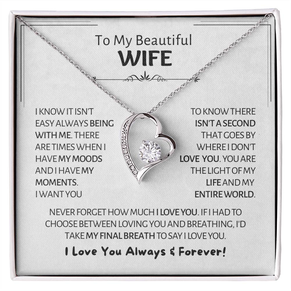 My Beautiful Wife - Moods & Moments - Forever Love Forever Love Necklace
