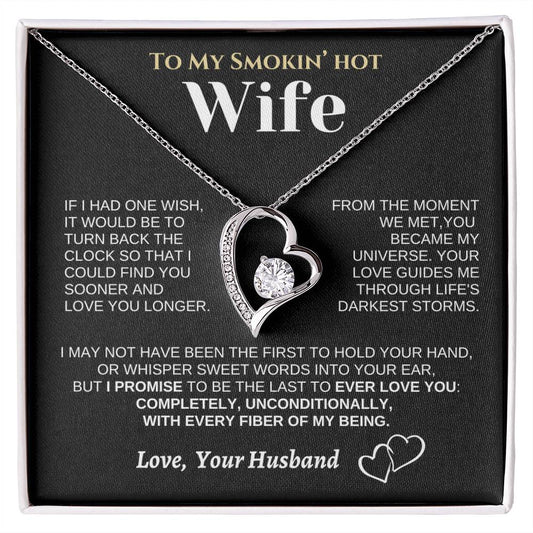 I Promise To Be The Last To Ever Love You Forever Love Necklace