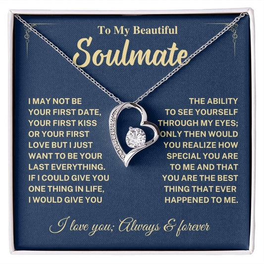 Soulmate Gift-Forever Love Necklace Forever Love Necklace