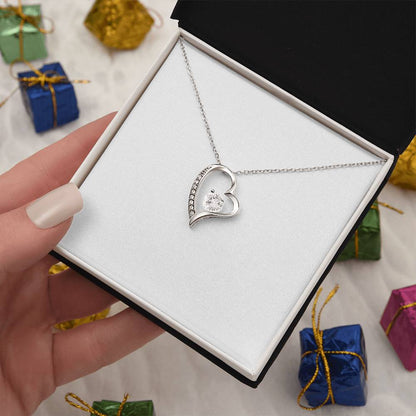 To My Daughter - The Proudest Moment Forever Love Necklace