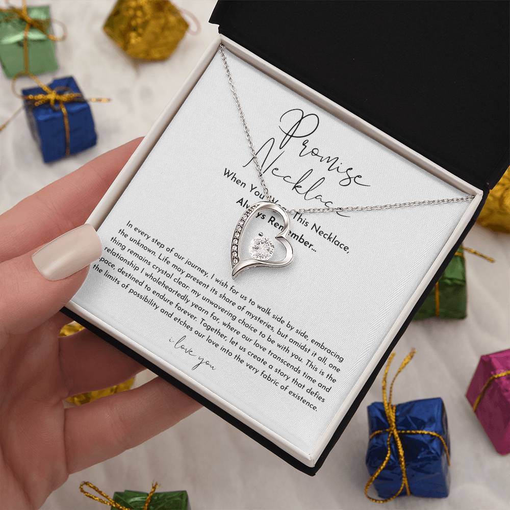 Promise Necklace For Her Forever Love Necklace