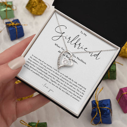 To My Girlfriend Always Remember Forever Love Necklace