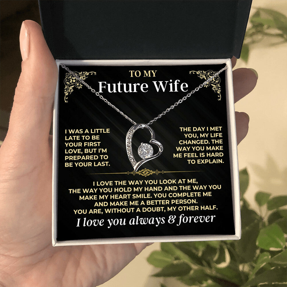 To My Future Wife - Forever Love Gift Set - Forever Love Necklace