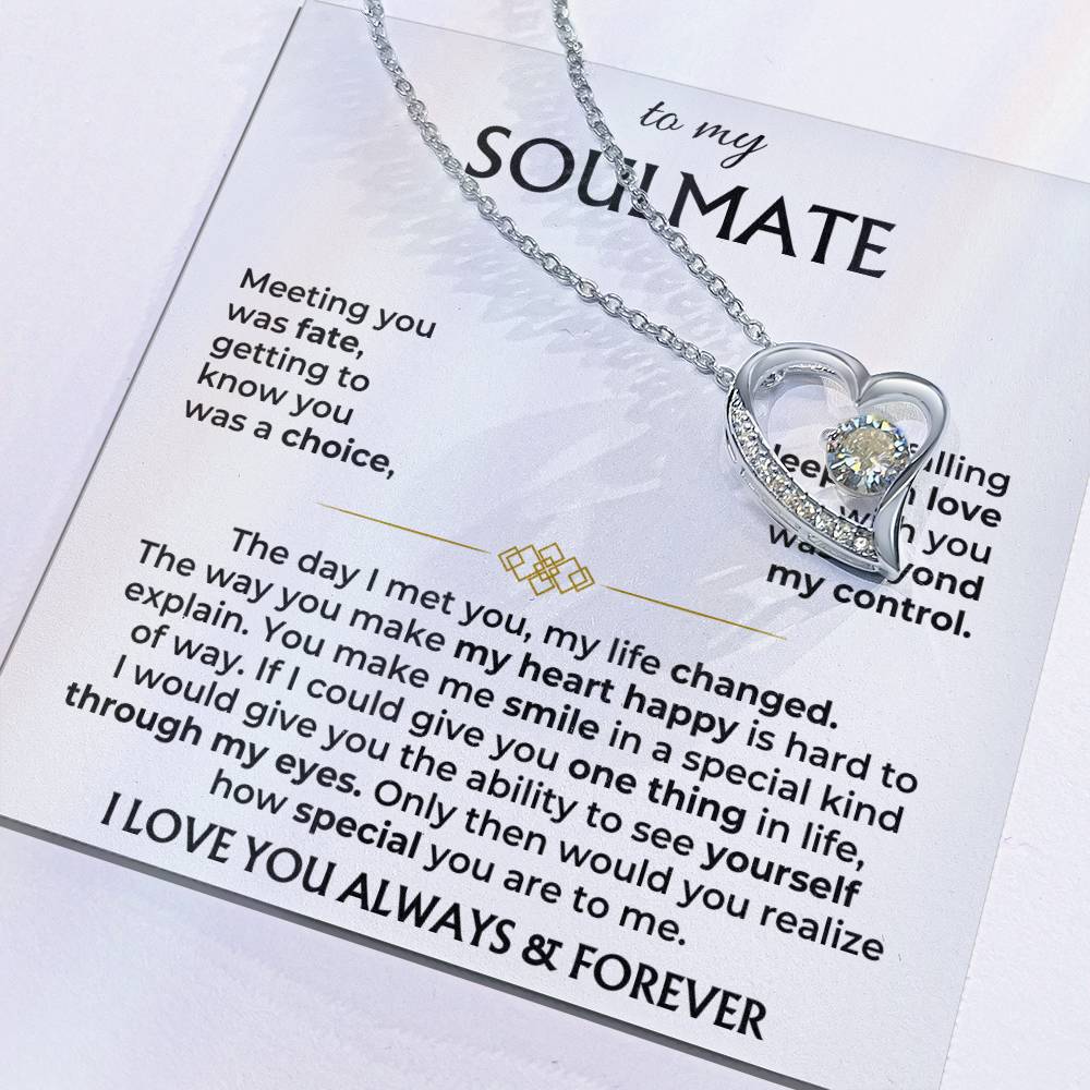 To My Soulmate - Forever Love Gift Set - Forever Love Necklace
