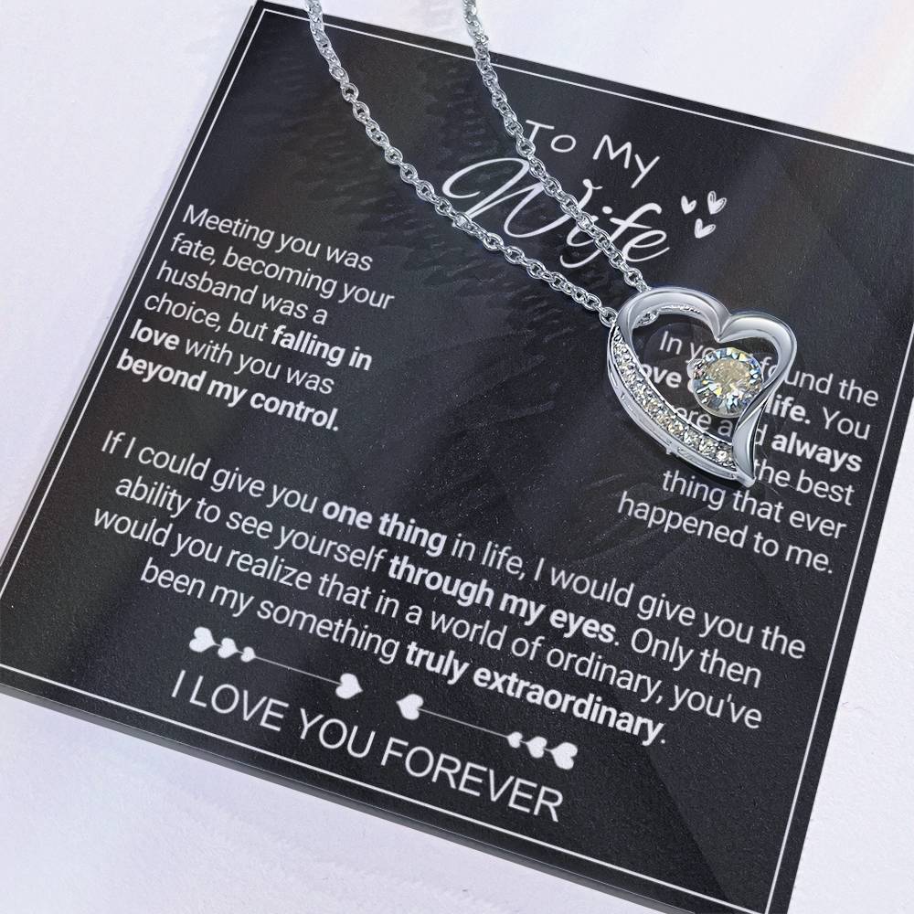 My Wife - Extraordinary - Forever Love Forever Love Necklace