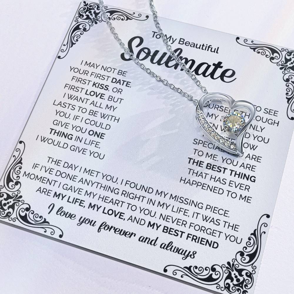 You Are My Life, My Love, And My Best Friend - Forever Love Necklace