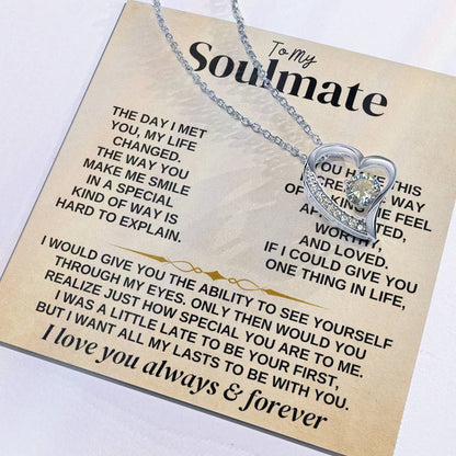 To My Soulmate - Forever Love - Gift Set - Forever Love Necklace