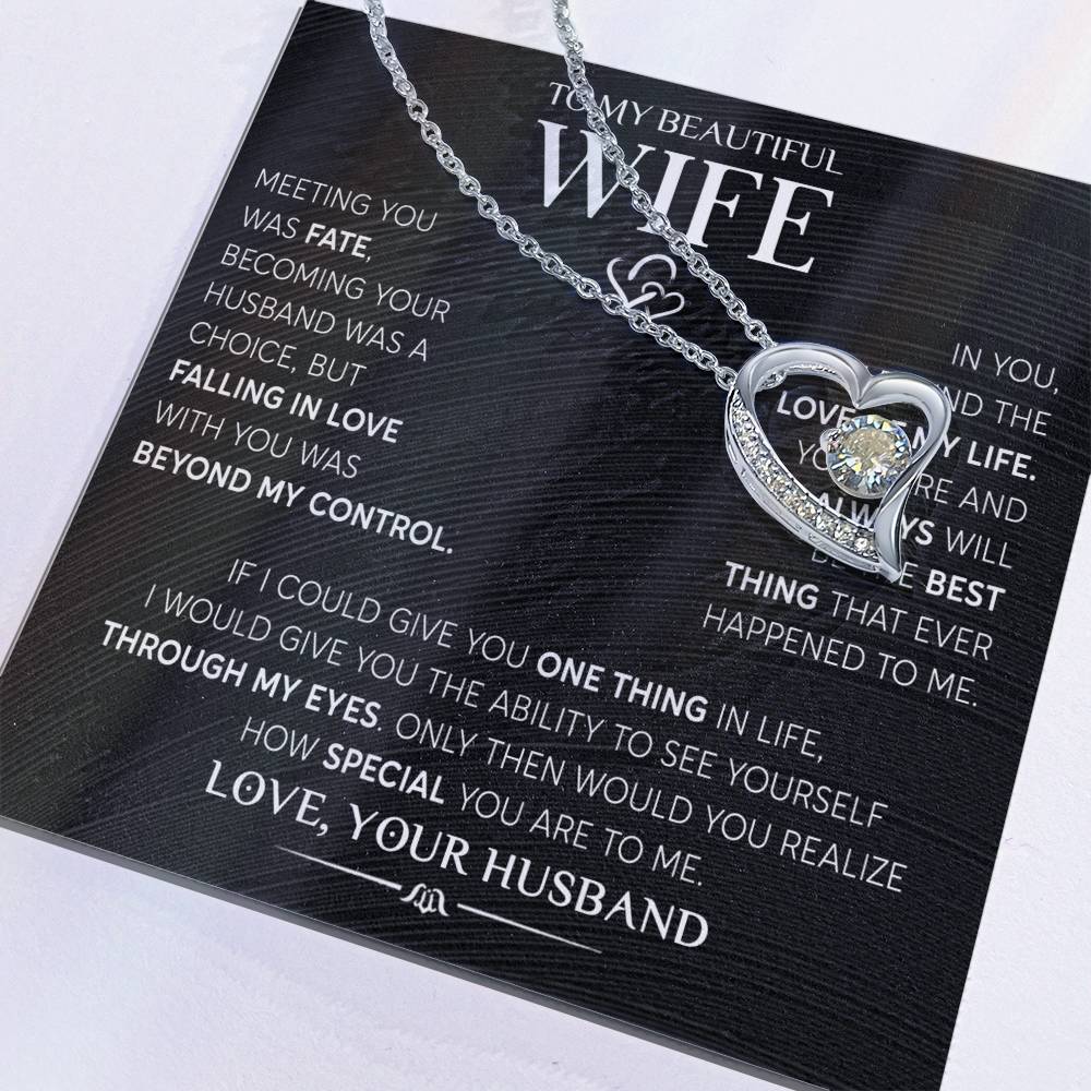 Gift For Wife Meeting You Was Fate Necklace Forever Love Necklace