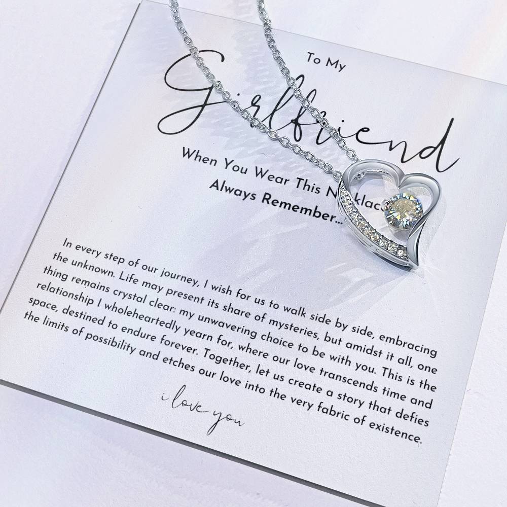 To My Girlfriend Always Remember Forever Love Necklace