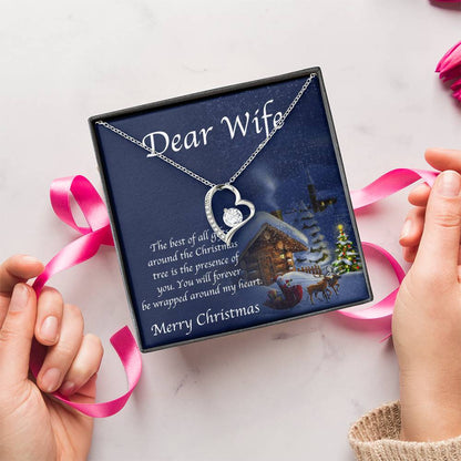 Wife Dancing Love Necklace Christmas Gift From Husband Forever Love Necklace