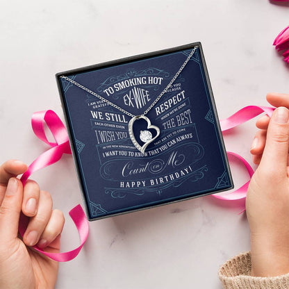 Ex Wife Birthday Gift Forever Love Necklace