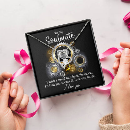 Turn Back The Clock Forever Love Necklace