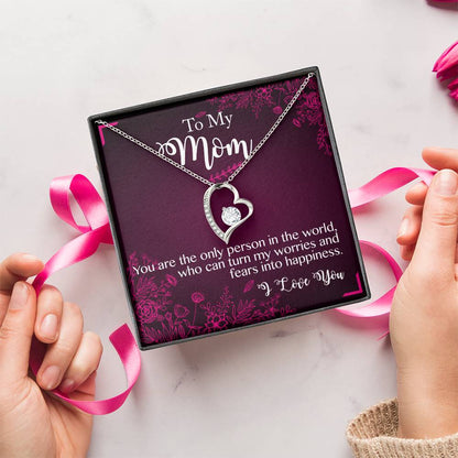 To My Mom 6 Forever Love Necklace
