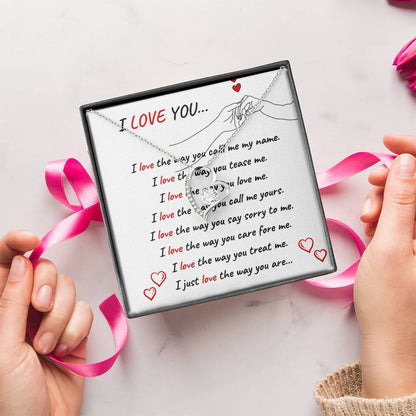 I Love You Spark Romance With This Necklace 1 Forever Love Necklace