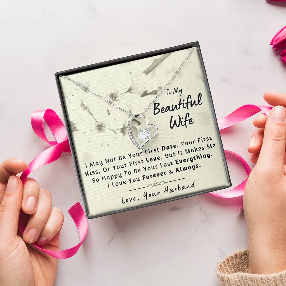 Classy Necklace For Your Beautiful Wife ?? Forever Love Necklace