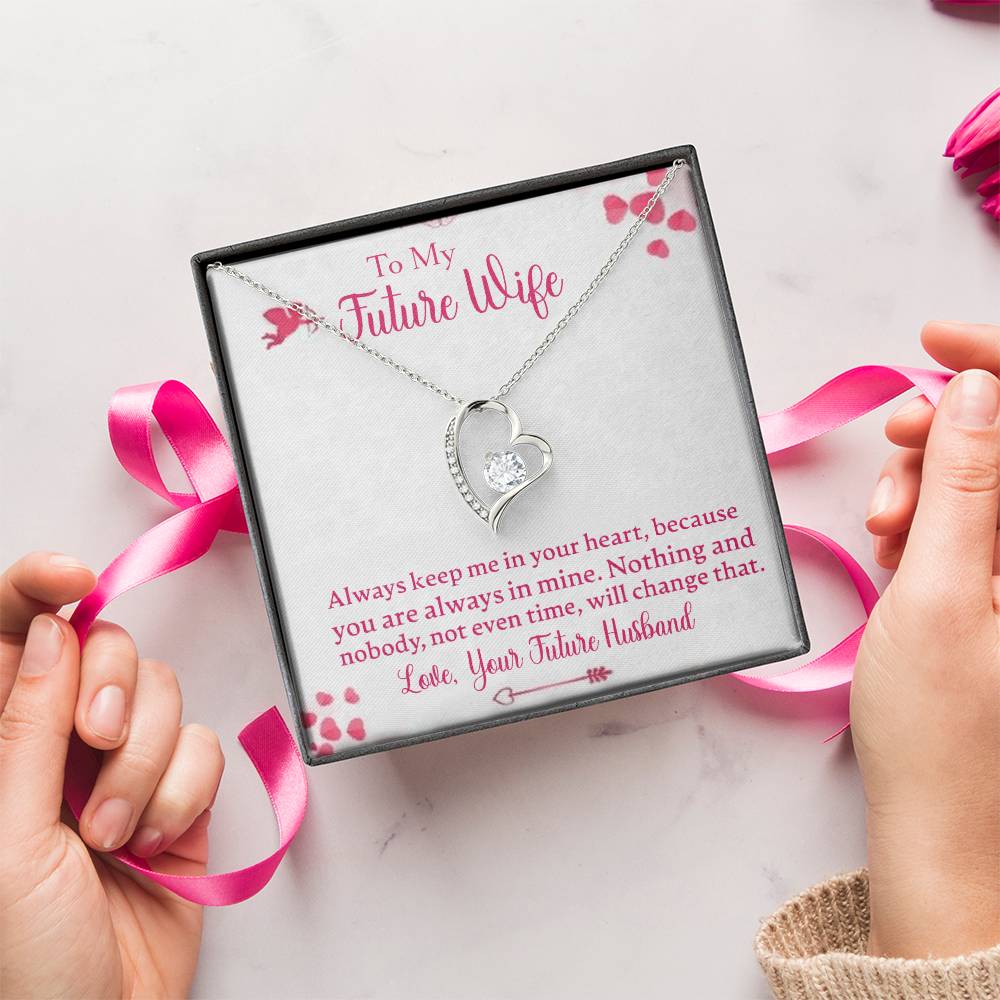 To My Future Wife Love Your Future Husband 925 Sterling Silver Pendant 1 Forever Love Necklace