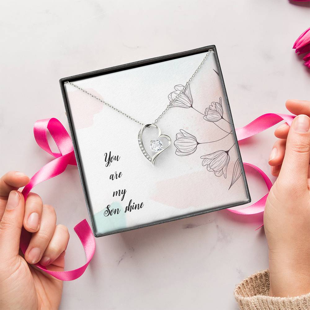 You Are My Son Shine 1 Forever Love Necklace