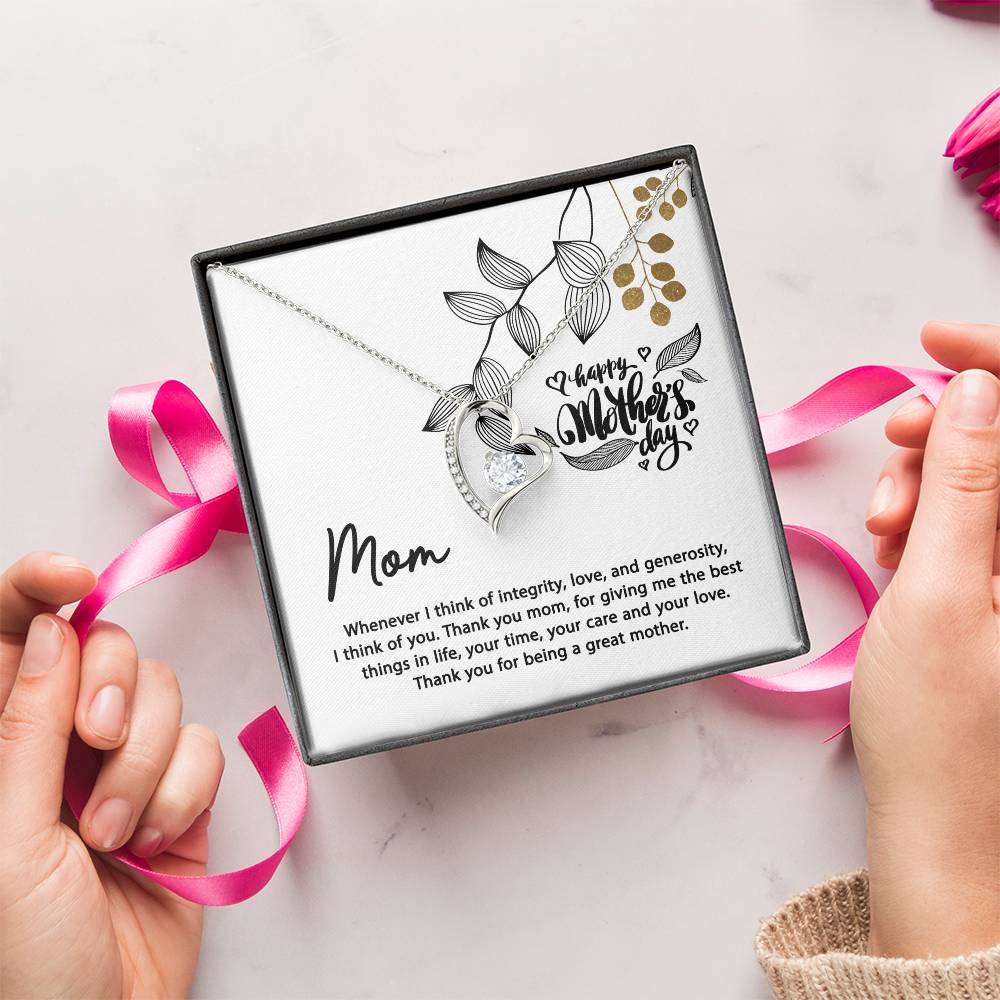 Mother Necklace Customize Gift?? Mother's Day Gift  Alluring Necklace Forever Love Necklace