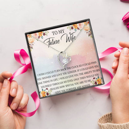 Future Wife Necklace To My Future Wife Future Wife Birthday Gift Girlfriend Necklace Girlfriend Necklace Gifts 1 Forever Love Necklace