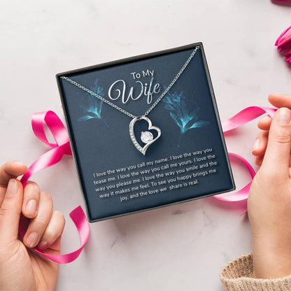 Husband To Wife Forever Love Necklace