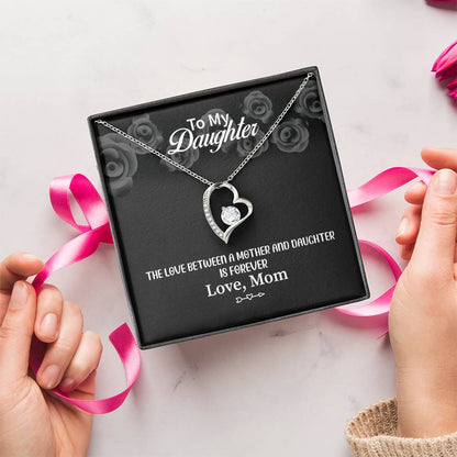 To My Daughter Beautiful Chapters Daughter Necklace Gift For Daughter Xmas Christmas Daughter Gift From Mom 7 Forever Love Necklace