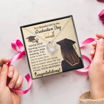 Graduation 2021 From Mother - Forever Love Necklace™ Forever Love Necklace