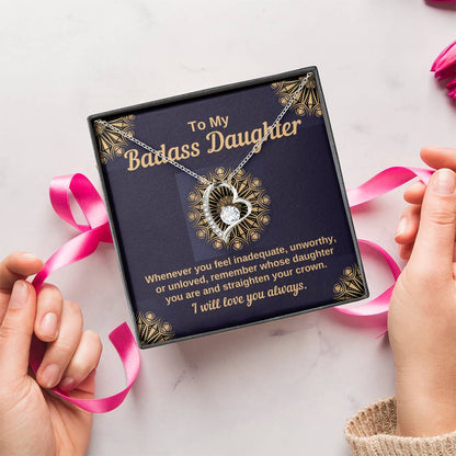 Best Daughter Gift Forever Love Necklace